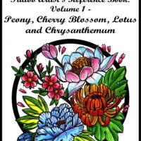 Peony, Cherry Blossom, Lotus and Chrysanthemum